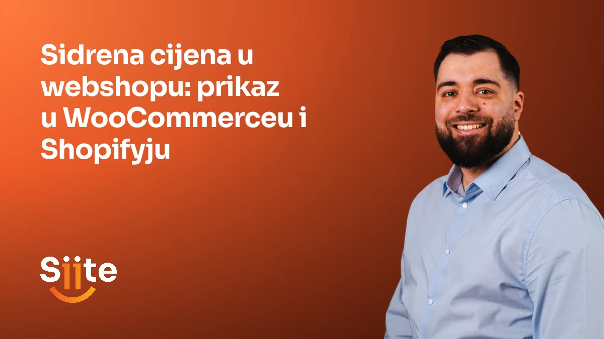 Sidrena cijena u webshopu: prikaz u WooCommerceu i Shopifyju — Elvir Sejfulai, Head of Development u Siiteu