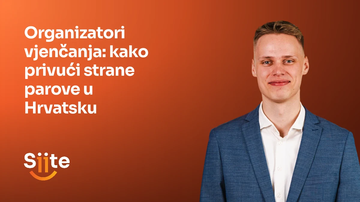 Organizatori vjenčanja: kako privući strane parove u Hrvatsku — Mikkel Friis, Marketing Manager u Siiteu